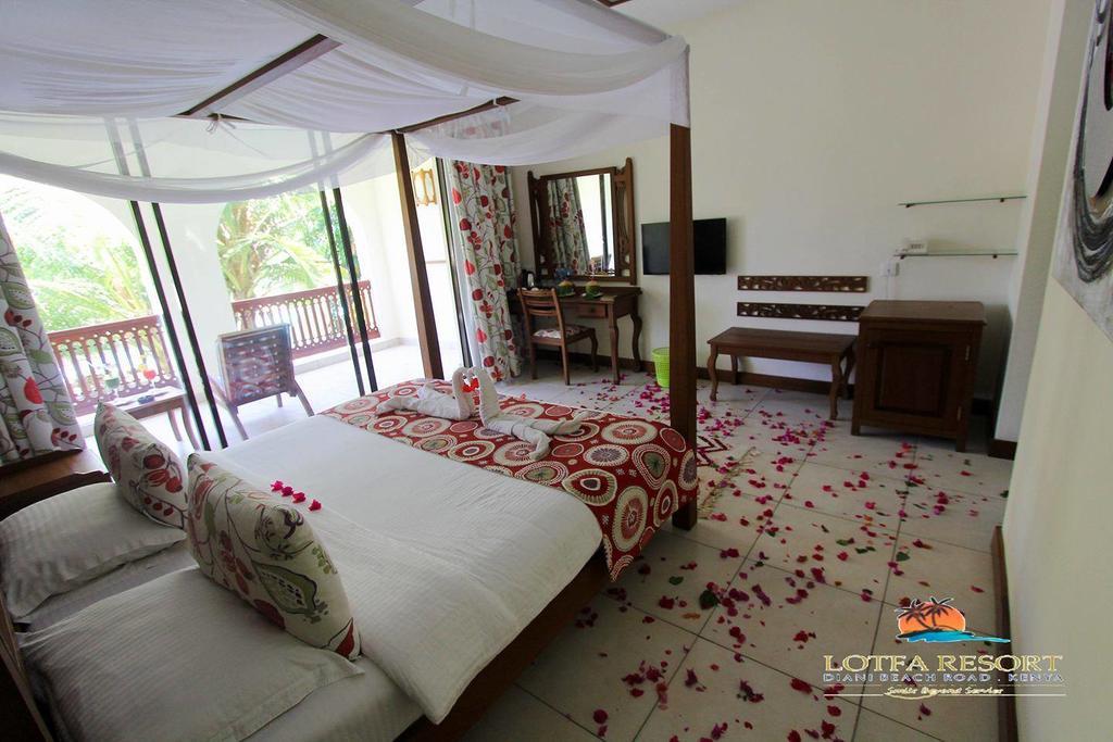 Lotfa Resort Diani Diani Beach Eksteriør billede