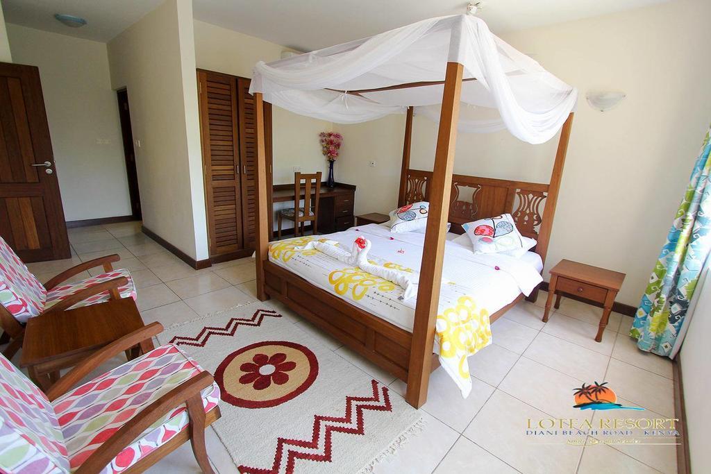 Lotfa Resort Diani Diani Beach Eksteriør billede