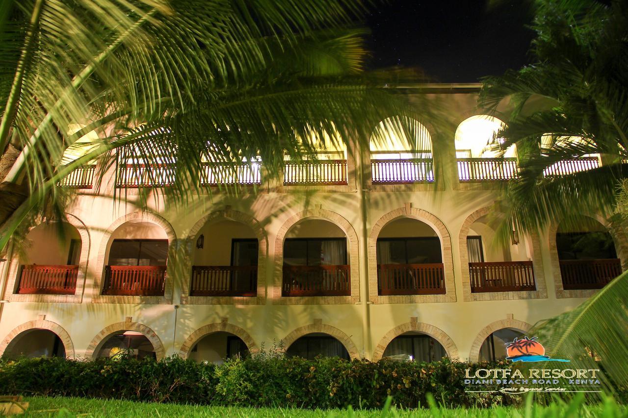 Lotfa Resort Diani Diani Beach Eksteriør billede