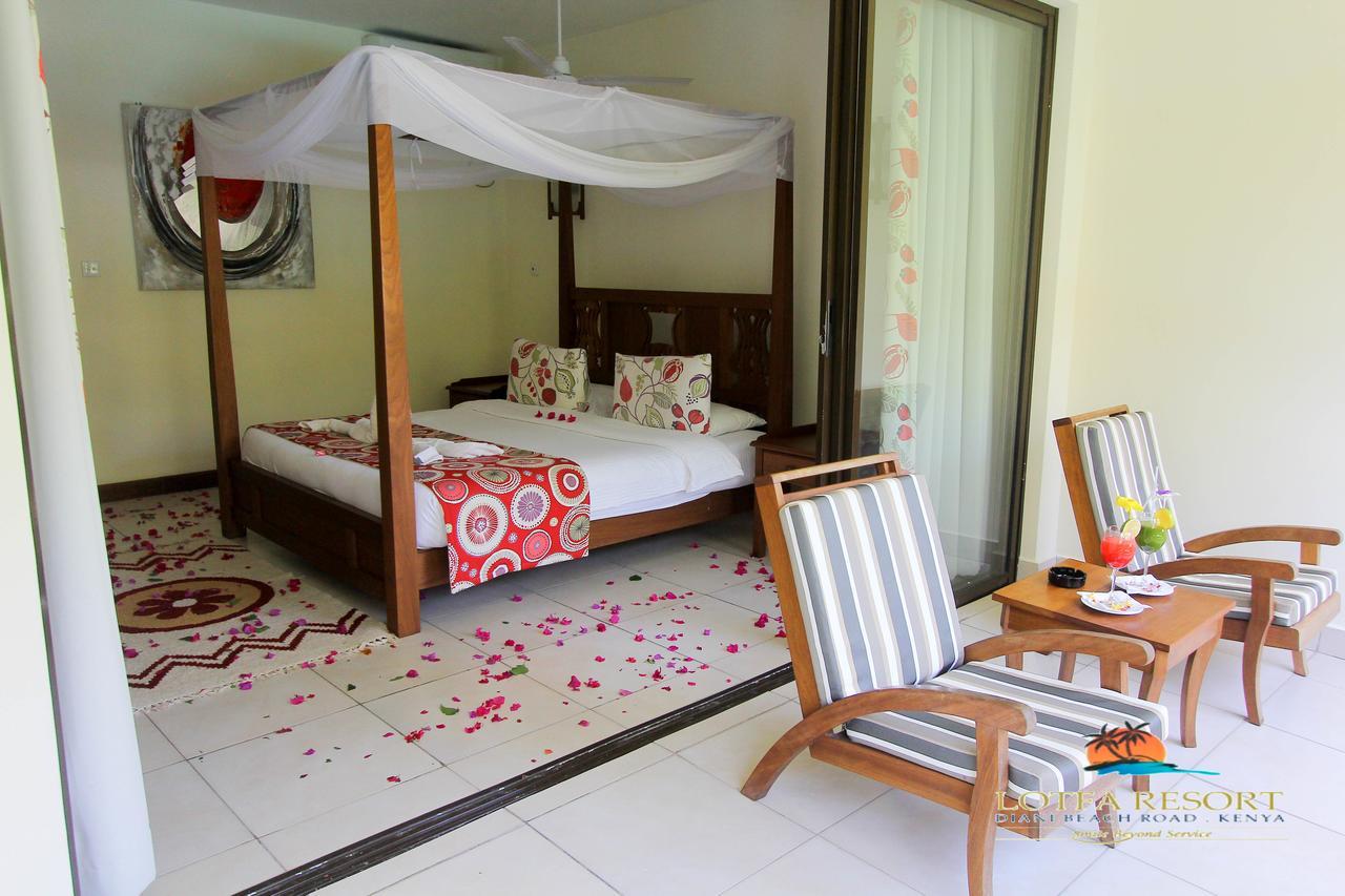 Lotfa Resort Diani Diani Beach Eksteriør billede